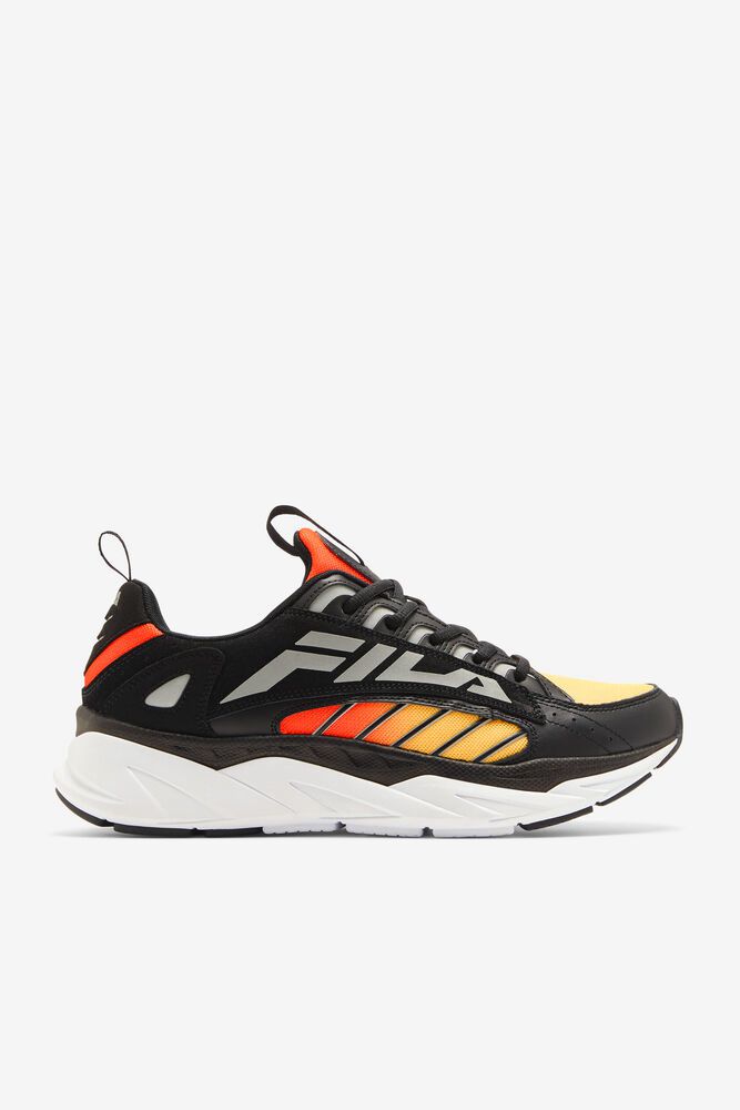 Fila Sneakers Mens Black - Surefire - Philippines 1627385-NO